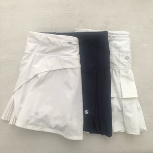 Lululemon Skirt Bundle 3 Skirts Size 6